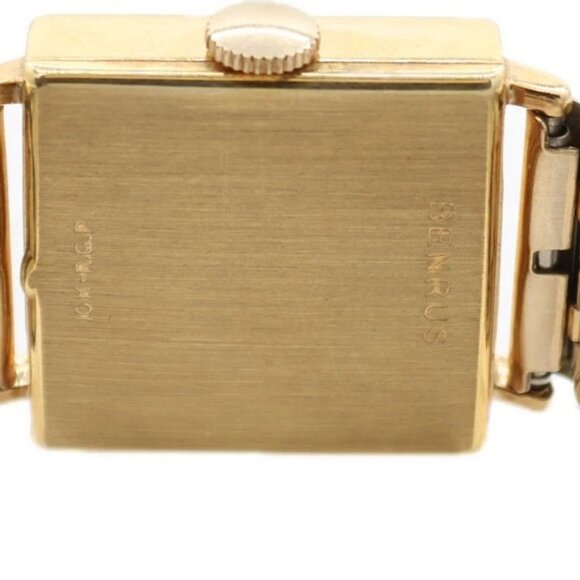 Vintage Benrus 6011 Men's Mechanical Wristwatch CZ25 10k Rolled Gold Plated - Picture 2 of 5